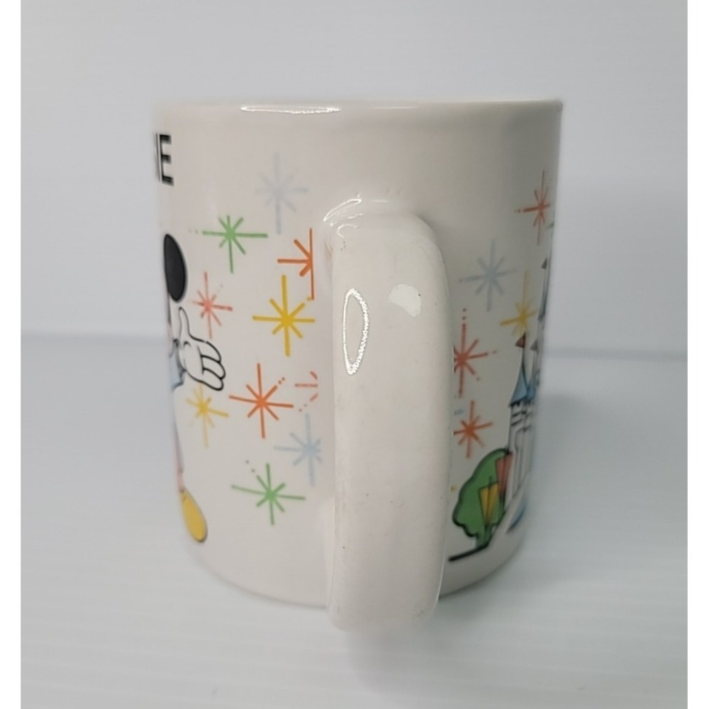 Vintage Walt Disney World Mickey Mouse Ceramic Cup SUSIE Monogram Name Mug Epcot - Picture 2 of 8